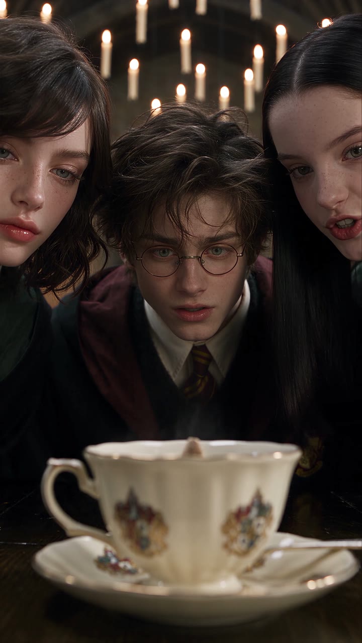 Shrunk Into His Teacup