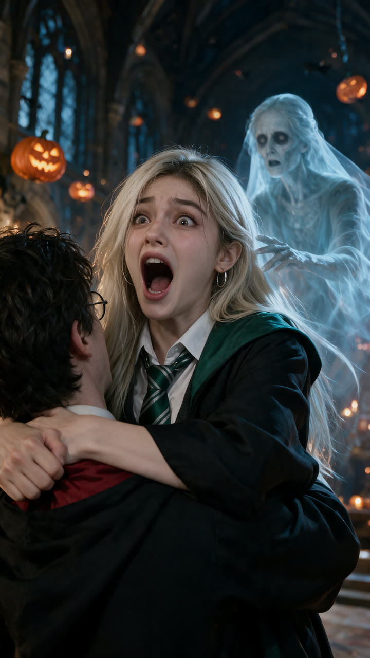 A Real Ghost Crashed Her Prank