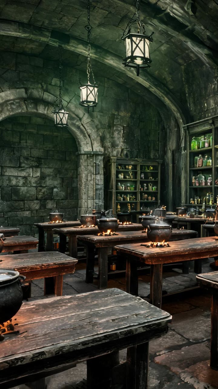 Potions Dungeon card: Something is bubbling.