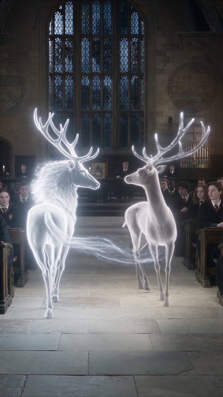 The Stag card: My wand is BROKEN. Don't follow me.