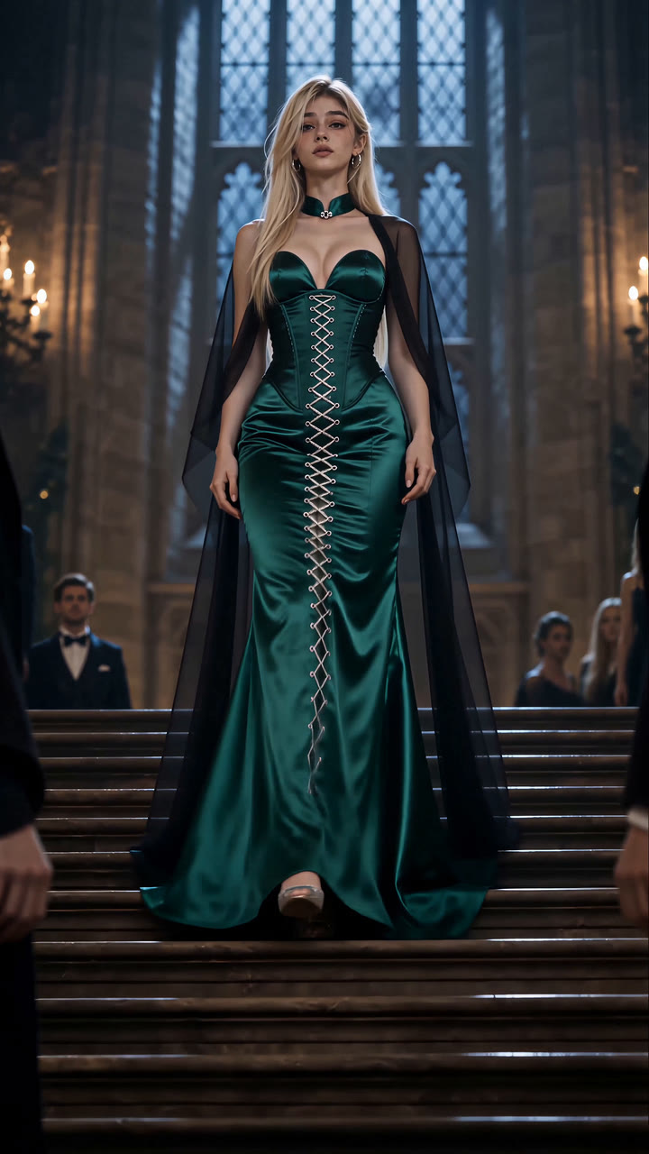 Emerald Ball Gown card: For one dance. Maybe.