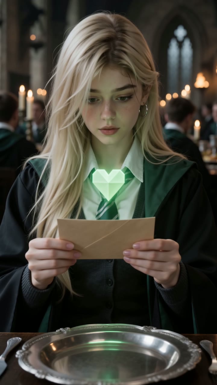 The Letter card: It's nothing. It glows. It's nothing.