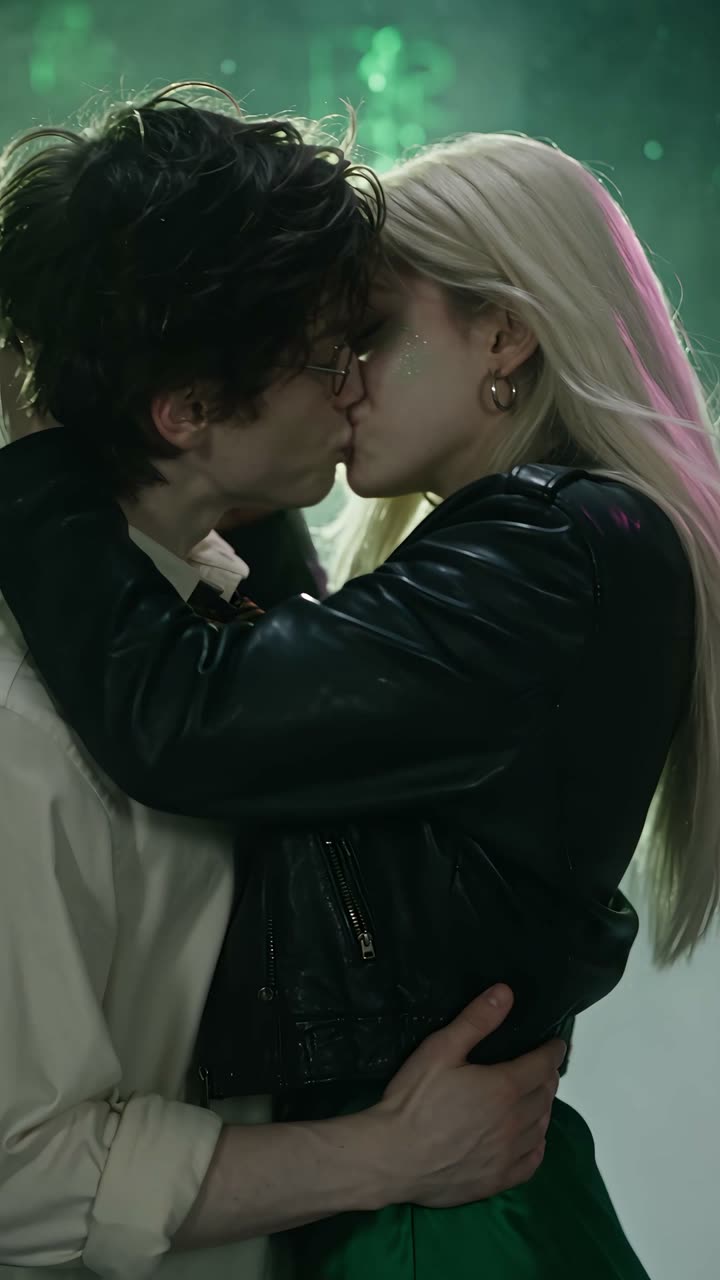 Malfoid in a still from “Malfoid's Secret Vault Rave Under the Castle (she kissed WHO?)”